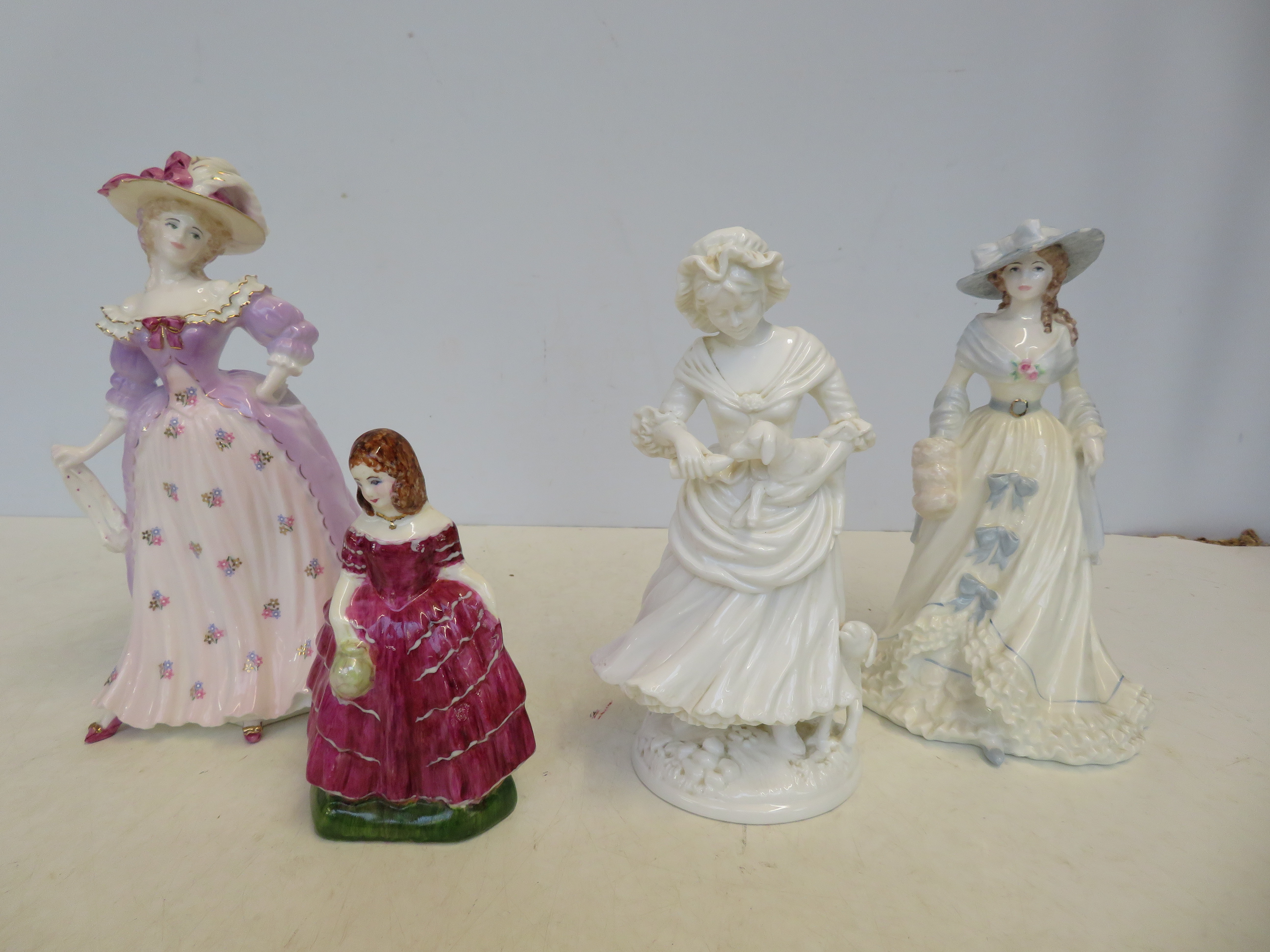 Coalport Mrs Fitherbert, Emma Hamilton & 2 other f