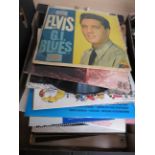 Collection of LP records