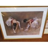 Framed Ballerina print