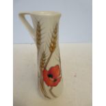 Moorcroft harvest poppy jug Height 19 cm