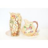 Indian tree jug, Shorter & Sons jug together with