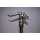 Nemesis now Horned dragon handled swagger cane