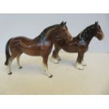Beswick shire mare 818 together with Melbaware sta