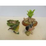 Beswick Beatrix potter figures x2 together with 2