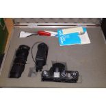Zenit camera set in fitted case