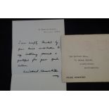 10 Downing street Winston Churchill letter 1940