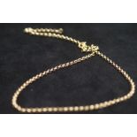 9ct Gold chain Weight 10g