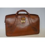 Leather brief case