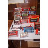 Collection of boxed collectable cars to include a