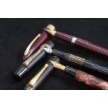 1 Parker, 1 Sheaffer & other fountain pen