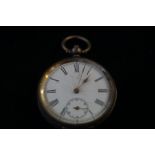 Silver pocket watch