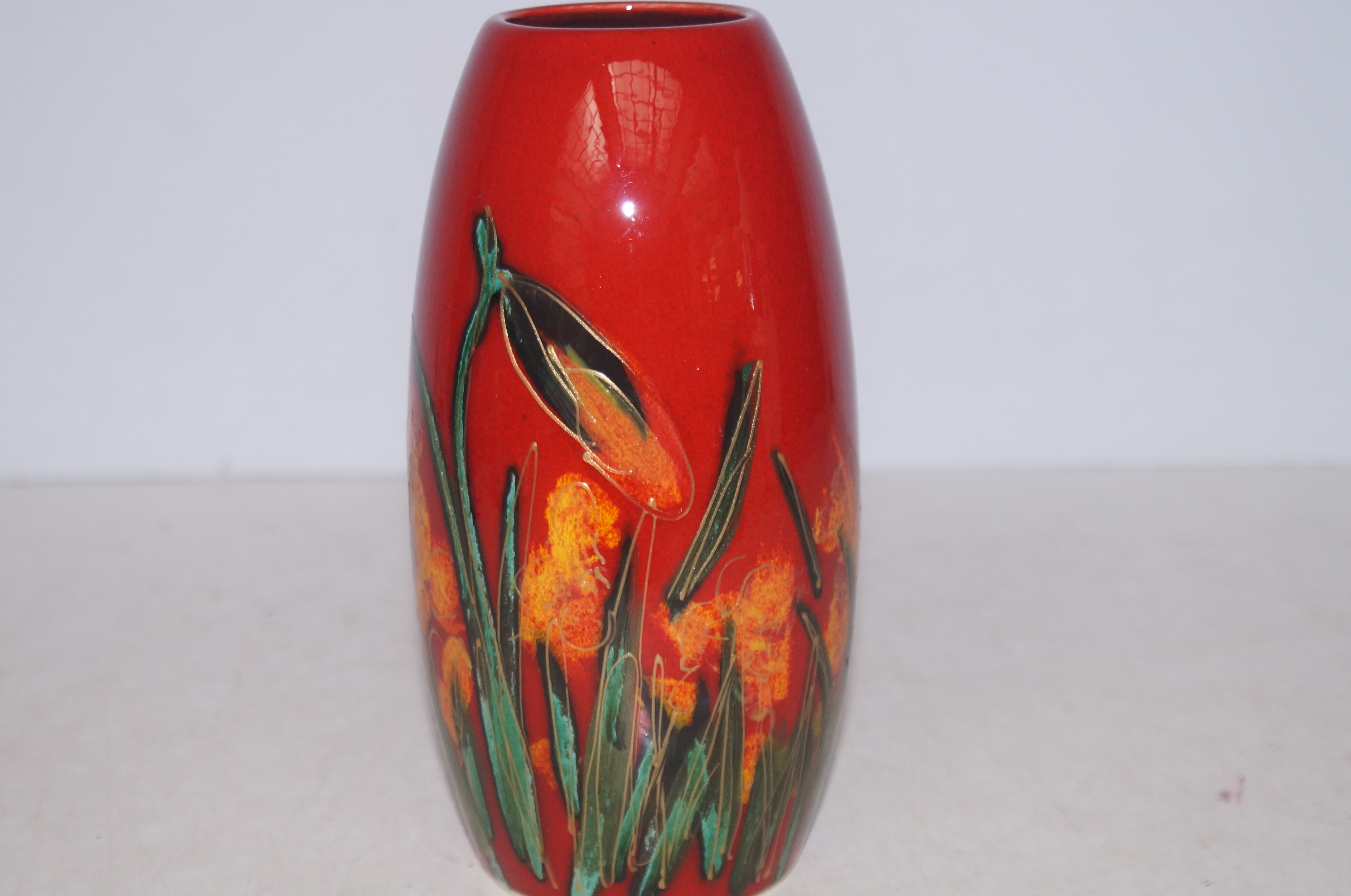 Anita Harris sunflower vase