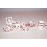 Coalport Indian tree miniature ceramic tea set