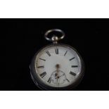 Silver pocket watch