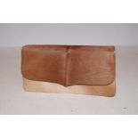 Calf skin ladies clutch 21 x 11 cm