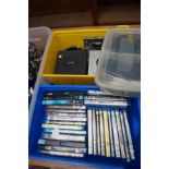 Collection of blue-ray DVD's, Nintendo game cube x 2 & mobi