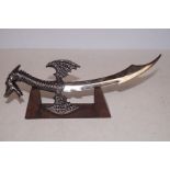 Denix display dragon knife, stand & box