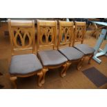 Set of 4 dining chairs