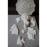 Plaster of Paris wall decorations