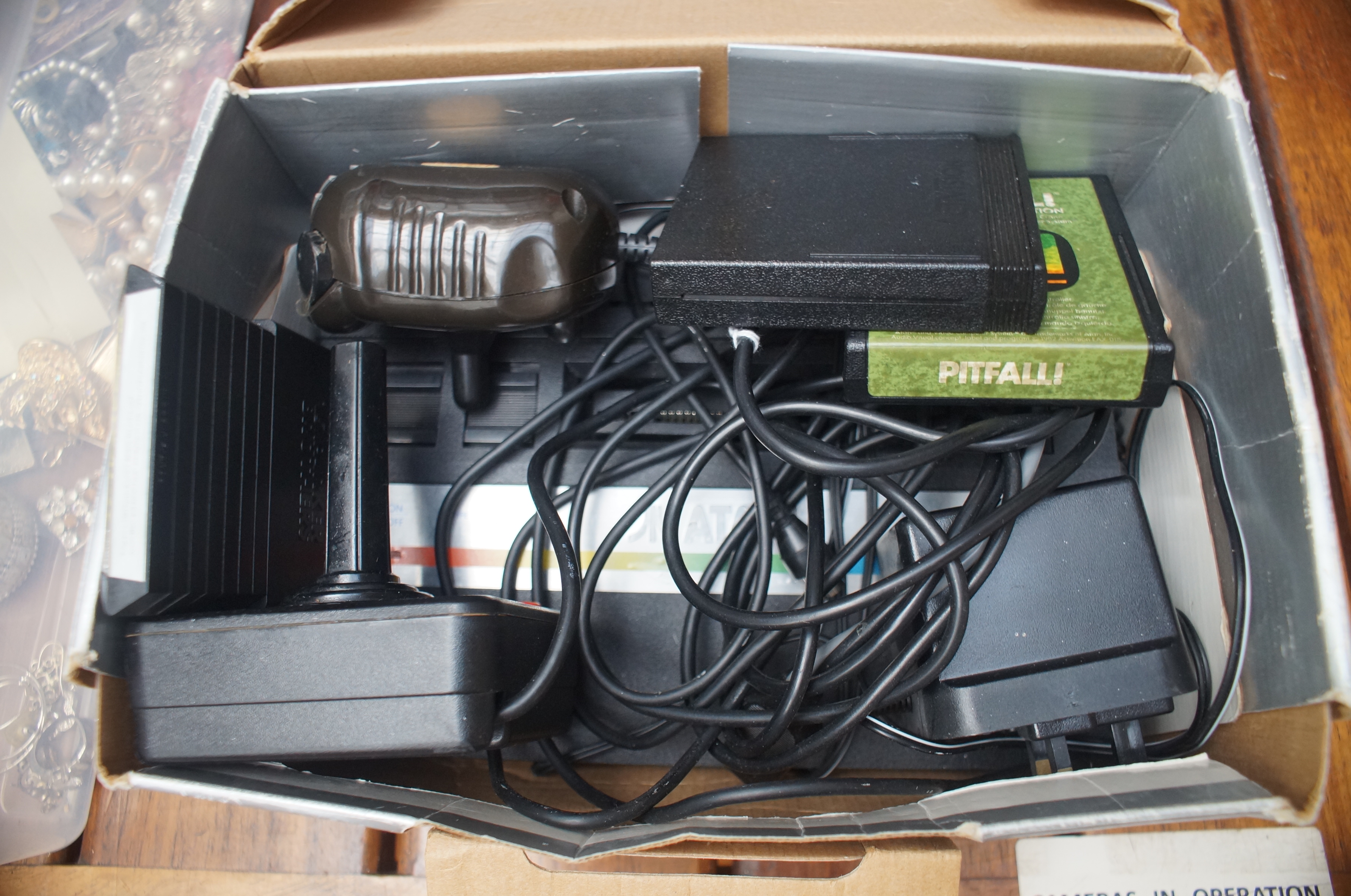 Atari 2600 with games & controllers