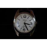 Oris 17 jewel vintage wristwatch, manual wind, cur