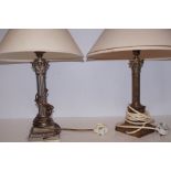 2 Table lamps