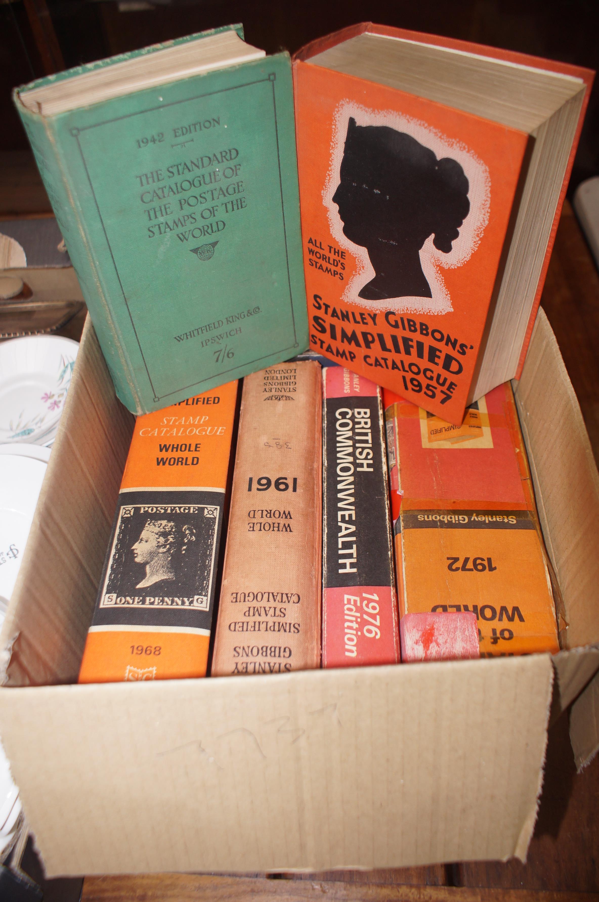 Box of stamp reference books form the 60's & 70's - Image 2 of 2