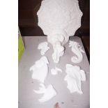 Plaster of Paris wall decorations