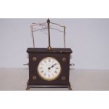 Jerome & co swing ball clock, cream dial inscribed