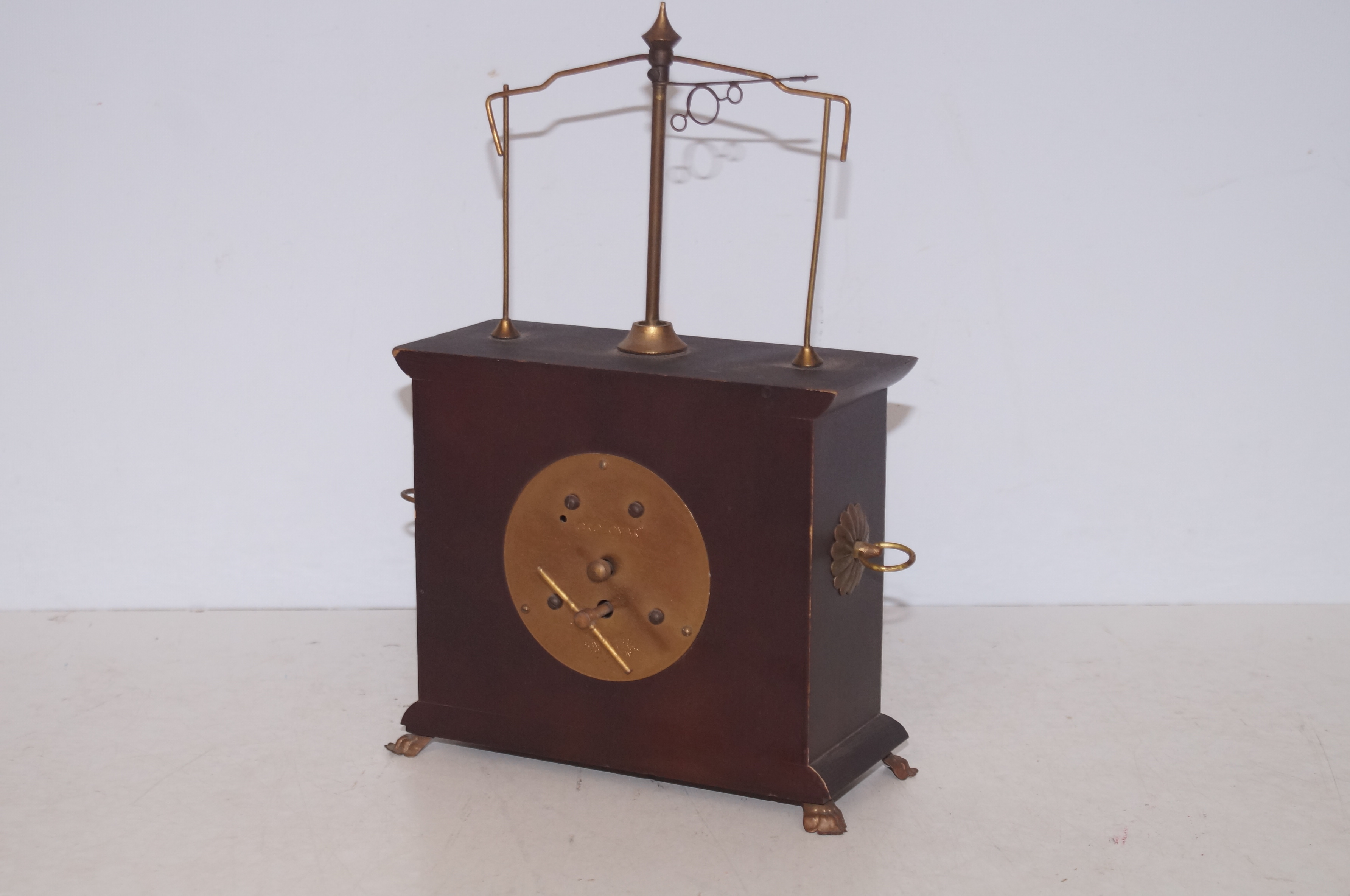 Jerome & co swing ball clock, cream dial inscribed - Image 2 of 2