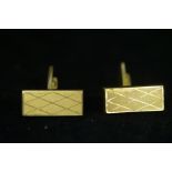 18ct gold cufflinks 10.9 grams