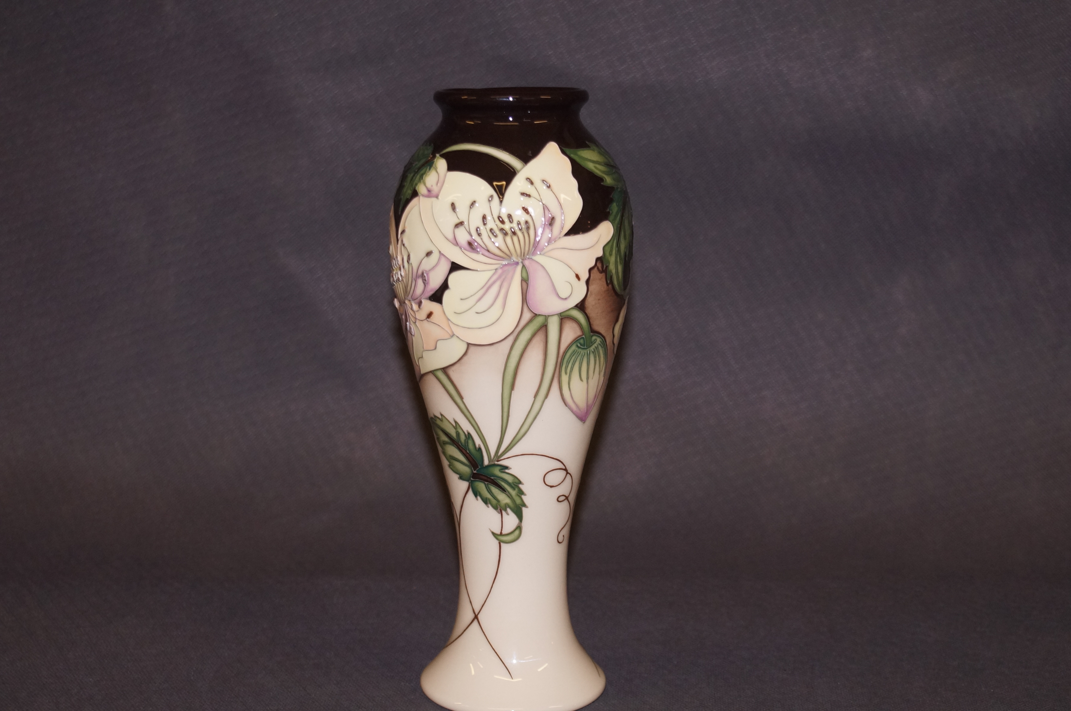 Limited Edition Moorcroft Chrislaine vase, signed