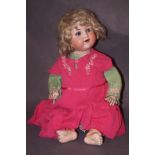 Early 20th century Armand Marseille porcelain doll