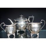 Early 20th century silver tea service Birmingham 1