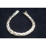 14ct Gold bracelet. Total weight 13.4g Length 20 c