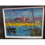 James Lawrence Isherwood (1917-1989) Signed Oil on