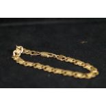9ct gold bracelet 17.4 grams