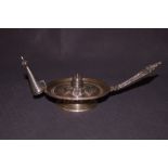 Silver burner London hallmarks 1894 20cm