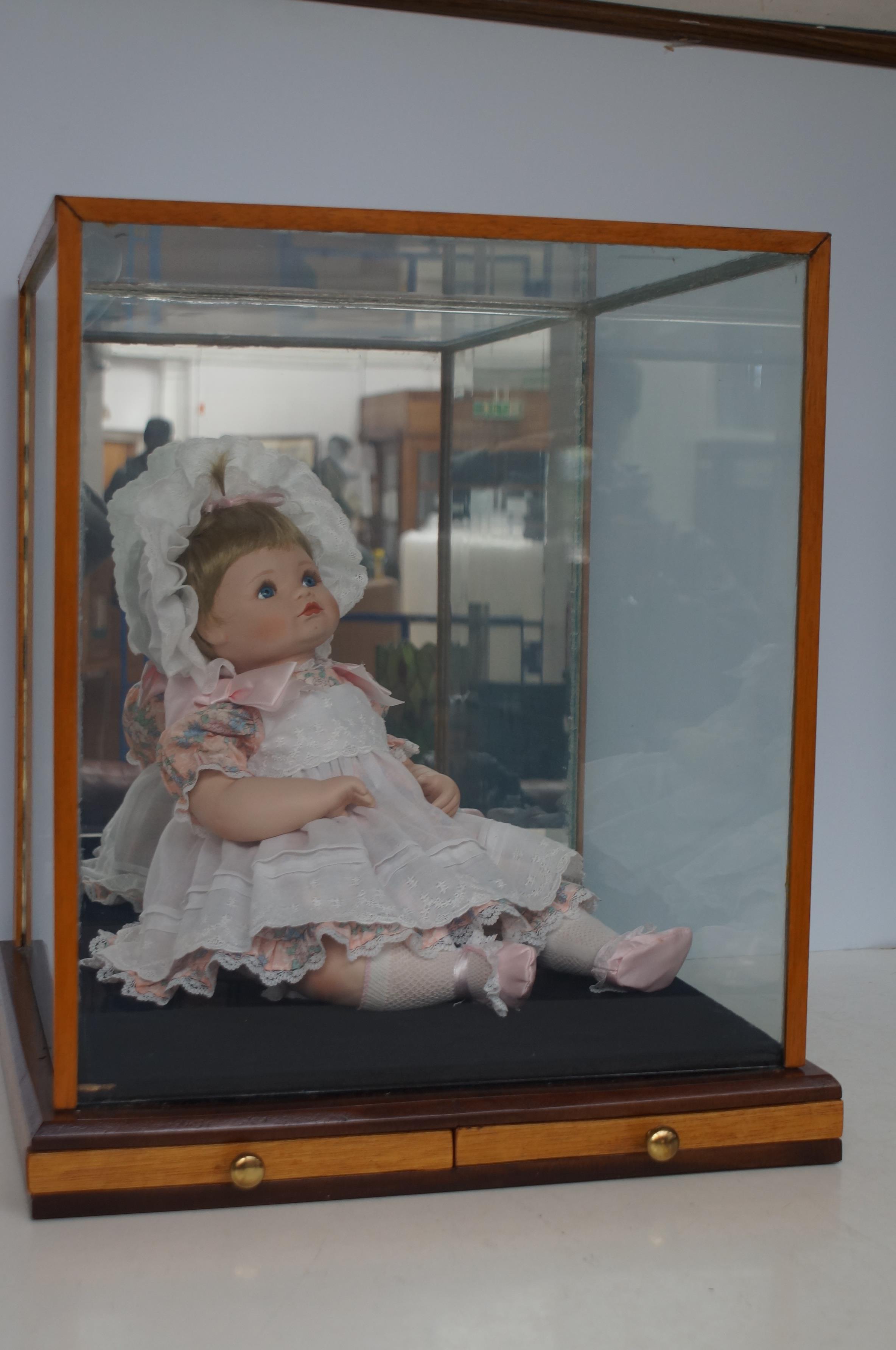 Hand crafted porcelain doll 'Jessica' created excl