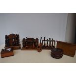 Collection of smokers pipe & stands