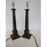 Pair of Laura Ashley table lamps