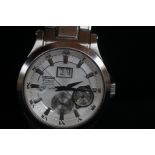 Gents Seiko premier kinetic perpetual wristwatch,