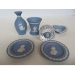 Collection of wedgewood jasper ware to include a p