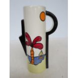 Lorna bailey handled jug Tropicana- height 24cm