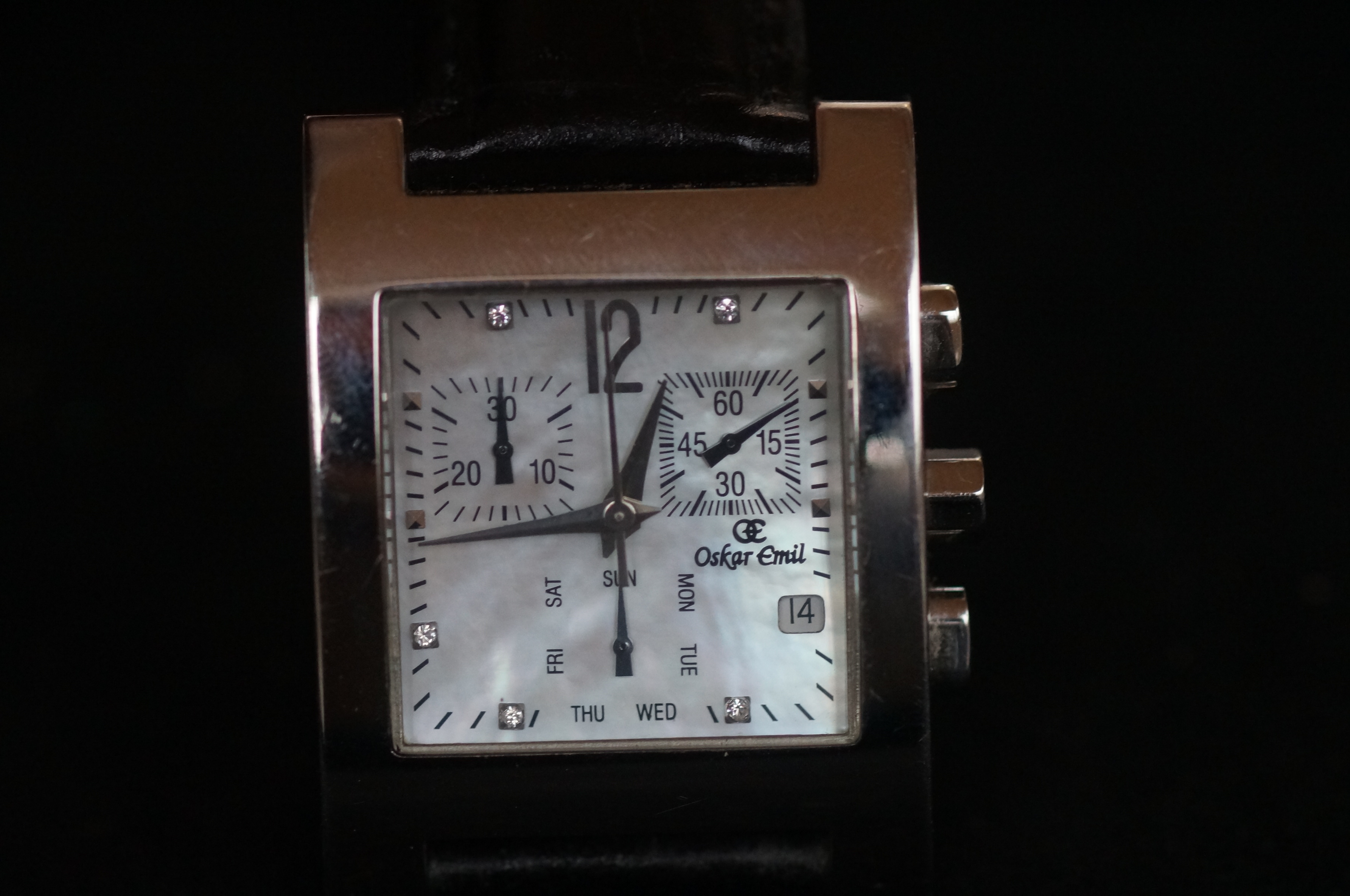 Oskar Emil designer wristwatch