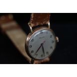 9ct Gold cased Gelda vintage wristwatch, manual wi
