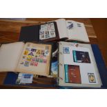 5 World stamp albums