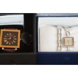 2x Boxed fashion wristwatches