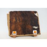 Leather & fur back pack