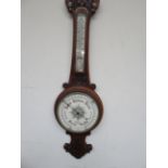 Banjo Barometer Thermometer A/F J. J. Lockwood Pre